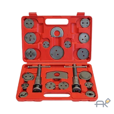 Набор инструмента HOREX для возврата тормозных цилиндров. 21 предмет. арт.  HZ 25.1.128S